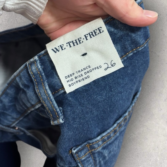 Free people deep trance dropped boyfriend jeans - Picture 5 of 12